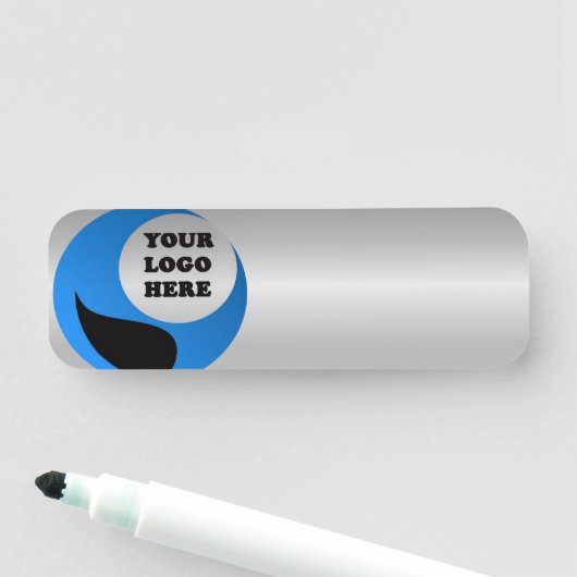 Aangepaste Droog Uitwisbare Lege Logo Naamkaart Naamplaatje (In situ)
