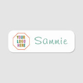 Aangepaste droog wissen naamlabels / herbruikbare  naamplaatje (Voorkant)