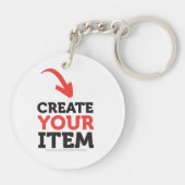 Aangepaste druk DIY-medaille Goud #1 Voeg uw logo Sleutelhanger (Achterkant)