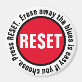Aangepaste Druk op de Reset Button Magneet (Voorkant)