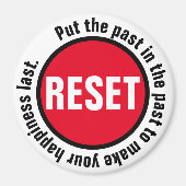 Aangepaste Druk op de Reset Button Magneet (Voorkant)