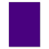 Aangepaste Dual Paarse Glitter Tafel Kaart (Achterkant)