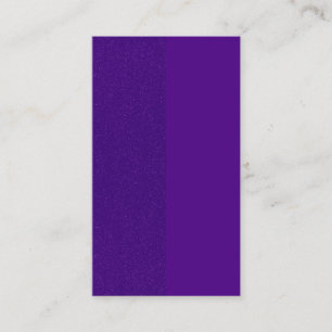 Aangepaste Dual Paarse Glitter Visitekaartje