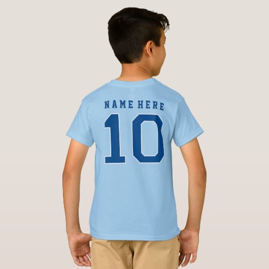 AANGEPASTE DUBBELE DIGITS CLUB #10 BIRTHDAY T-shir T-shirt (Achterkant volledig)