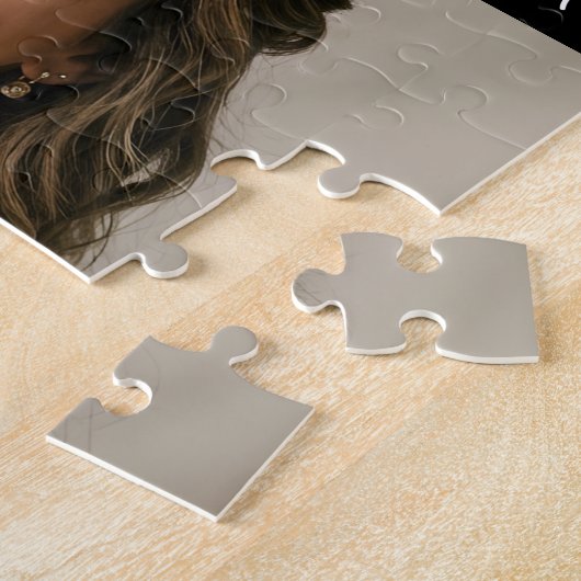 Aangepaste dubbele moeder ingestelde jaren script legpuzzel (Zijkant)