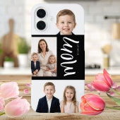Aangepaste dubbele Moeder Opgerichte Jaar Script Z iPhone Hoesje
