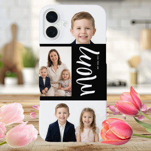 Aangepaste dubbele Moeder Opgerichte Jaar Script Z iPhone 16 Plus Hoesje