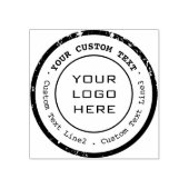 Aangepaste dubbele ring Logo stempel (Afrduk)