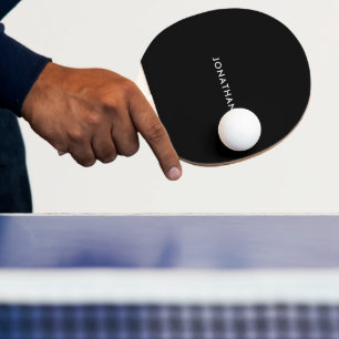 Aangepaste dubbelzijdige eenvoudige ontwerpprintna tafeltennisbatje