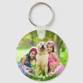 Aangepaste dubbelzijdige Kinder Personazlied twee Sleutelhanger (Voorkant)