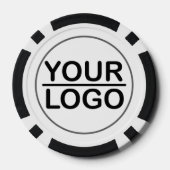 Aangepaste Dubbelzijdige Poker Chips met Logo (Achterkant)