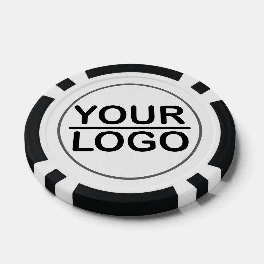 Aangepaste Dubbelzijdige Poker Chips met Logo (Enkel)