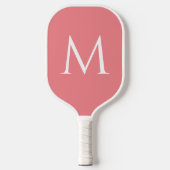 Aangepaste dubbelzijdige Sjabloon Monogram Initiaa Pickleball Paddle (Voorkant)