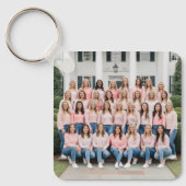 Aangepaste dubbelzijdige Sorority Sleutelhanger (Voorkant)