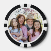 Aangepaste dubbelzijdige twee foto poker chips (Voorkant)