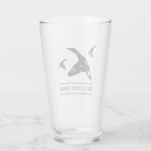Aangepaste duck Hunting Beer Glass Tumblr Glas (Achterkant)