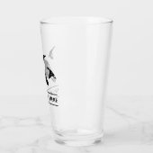 Aangepaste duck Hunting Beer Glass Tumblr Glas (Links)
