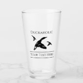 Aangepaste duck Hunting Beer Glass Tumblr Glas (Voorkant)