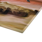 Aangepaste Duitse Herder Vuurtoren snijplank (Hoek)