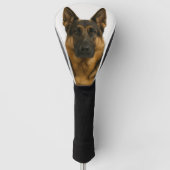Aangepaste Duitse herdershond Foto Golfheadcover (Voorkant)