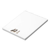 Aangepaste Duitse Puppies van Shepherd Notitieblok (Linkerzijde)