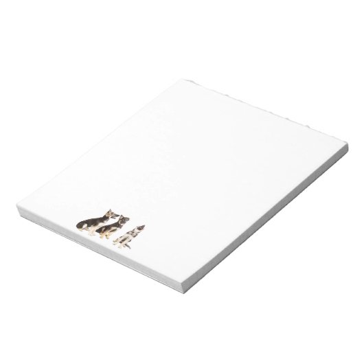 Aangepaste Duitse Puppies van Shepherd Notitieblok (Linkerzijde)