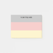 Aangepaste Duitse vlag watermerk afbeelding Post-it® Notes (Voorkant)