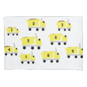 Aangepaste Dump Truck Pillowcase Kussensloop (Voorkant)