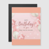 Aangepaste dunne magnetische Kaarten voor verjaard (Voorkant / Achterkant)