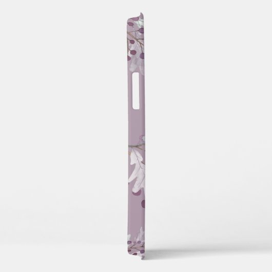 Aangepaste Dusty Lavender Berries Modern Case-Mate iPhone Case (Achterkant / Rechts)