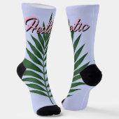 Aangepaste Duurzame Premium Crew Sock Sokken (Gebogen)