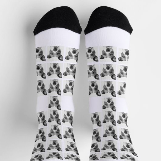 Aangepaste, duurzame Premium Crew Socket Sokken (Top)