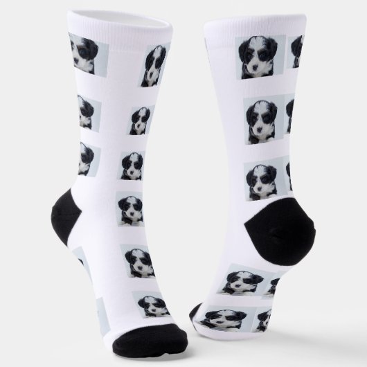 Aangepaste, duurzame Premium Crew Socket Sokken (Gebogen)