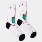 Aangepaste, duurzame Premium Crew Socket Sokken (Rechts)