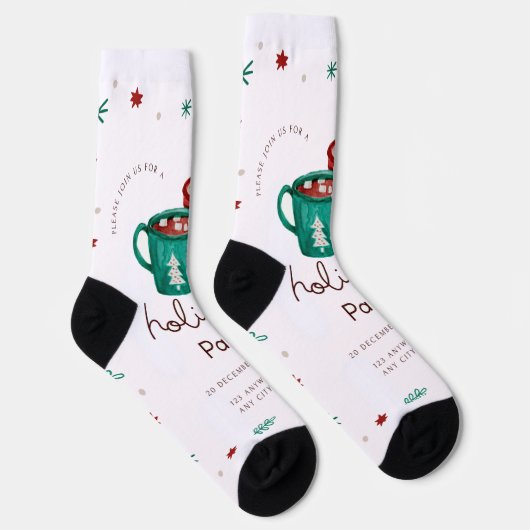 Aangepaste, duurzame Premium Crew Socket Sokken (Rechts)