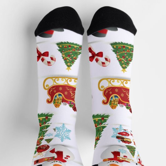 Aangepaste, duurzame Premium Crew Socket Sokken (Top)