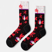 Aangepaste, duurzame Premium Crew Socket Sokken (Links)