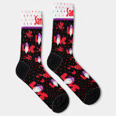 Aangepaste, duurzame Premium Crew Socket Sokken (Rechts)