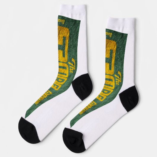 Aangepaste, duurzame Premium Crew Socket Sokken (Links)