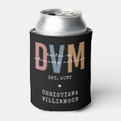 Aangepaste DVM Doctor in de diergeneeskunde Blikjeskoeler (Blikje Voorkant)