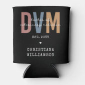 Aangepaste DVM Doctor in de diergeneeskunde Blikjeskoeler (Voorkant)