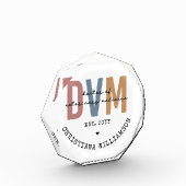 Aangepaste DVM Doctor in de diergeneeskunde Fotoblokken (Links)