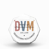 Aangepaste DVM Doctor in de diergeneeskunde Fotoblokken (Voorkant)