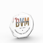 Aangepaste DVM Doctor in de diergeneeskunde Fotoblokken (Links)