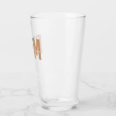 Aangepaste DVM Doctor in de diergeneeskunde Glas (Links)