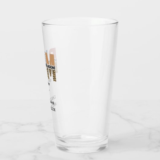 Aangepaste DVM Doctor in de diergeneeskunde Glas (Links)