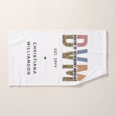 Aangepaste DVM Doctor in de diergeneeskunde Handdoek (Handdoek)