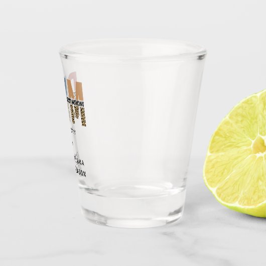 Aangepaste DVM Doctor in de diergeneeskunde Shot Glas (Rechts)