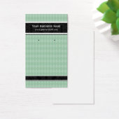 Aangepaste 'Earning Cards Sage Green Visitekaartje (Bureau)