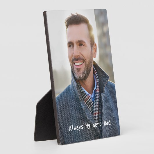 Aangepaste Easel-foto aanpassen Fotoplaat (Zijkant)